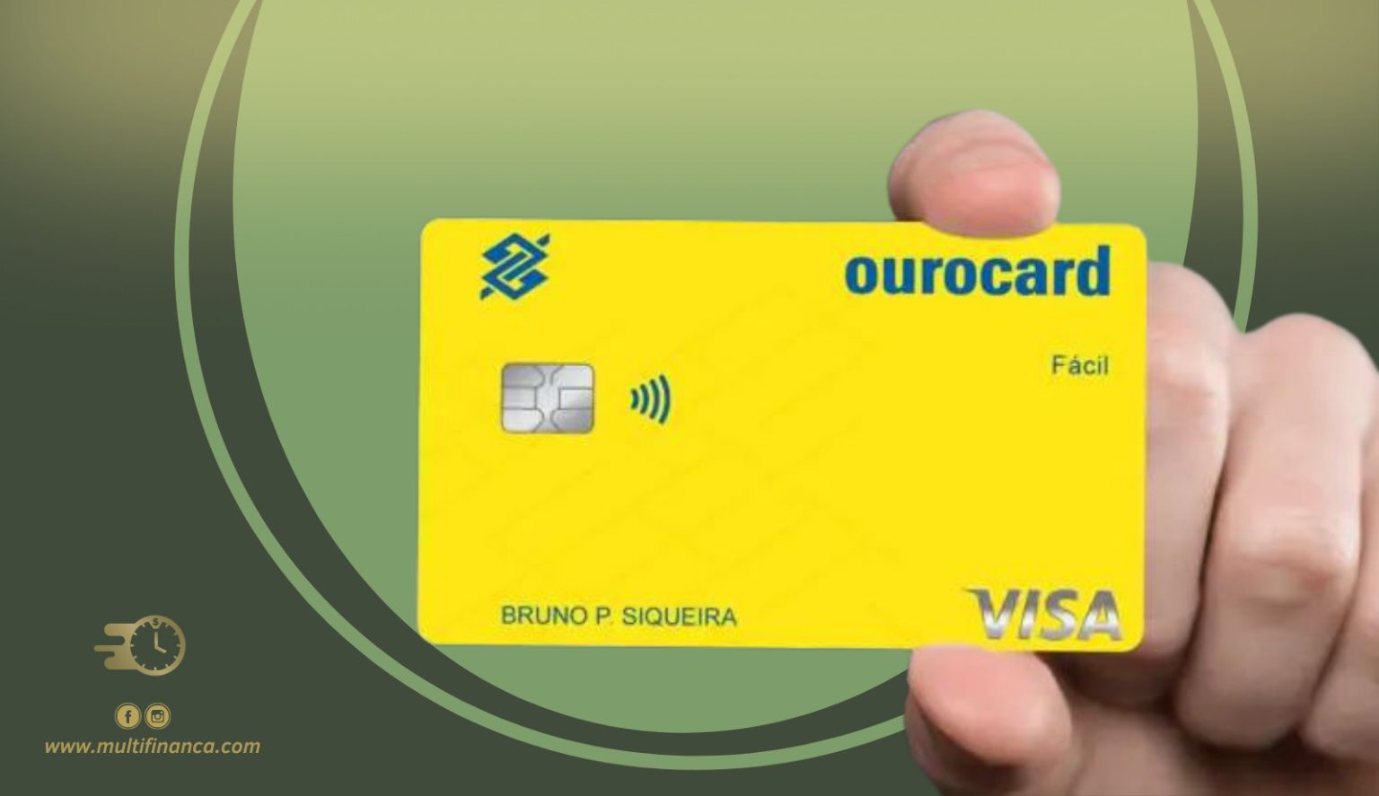 Quero solicitar meu cartão de crédito Ourocard Fácil Multifinança