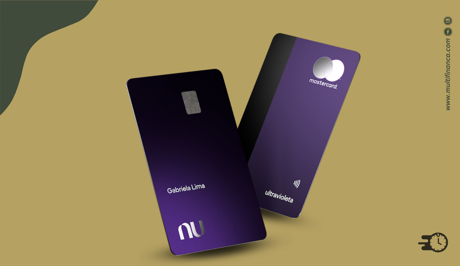 Cartão Nubank ultravioleta