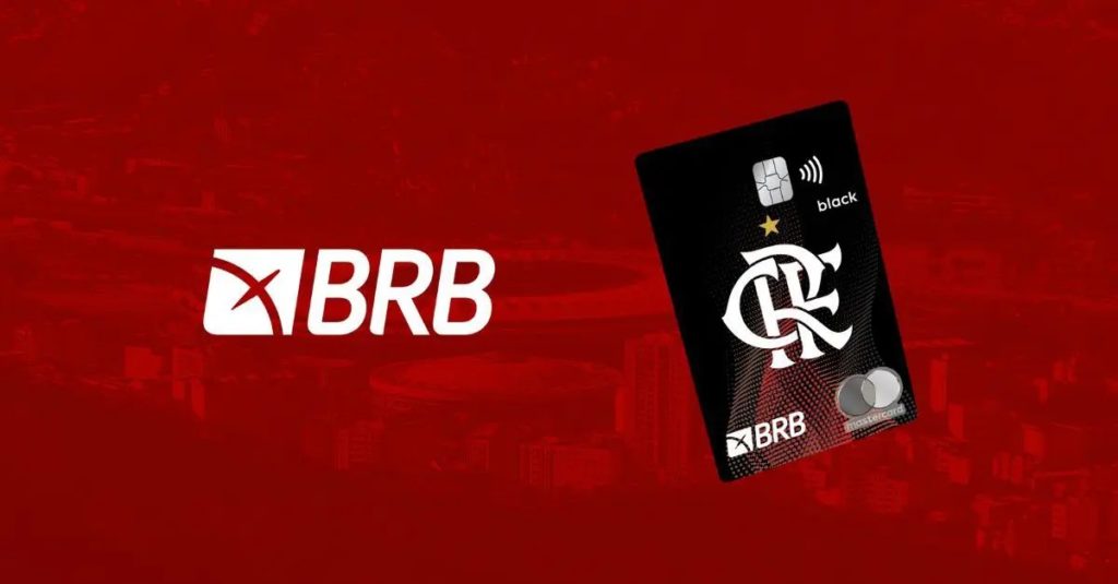 Cartão BRB Black Flamengo