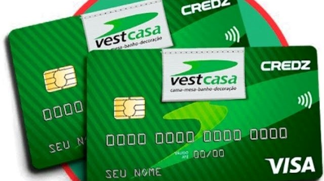 cartão de crédito Vestcasa