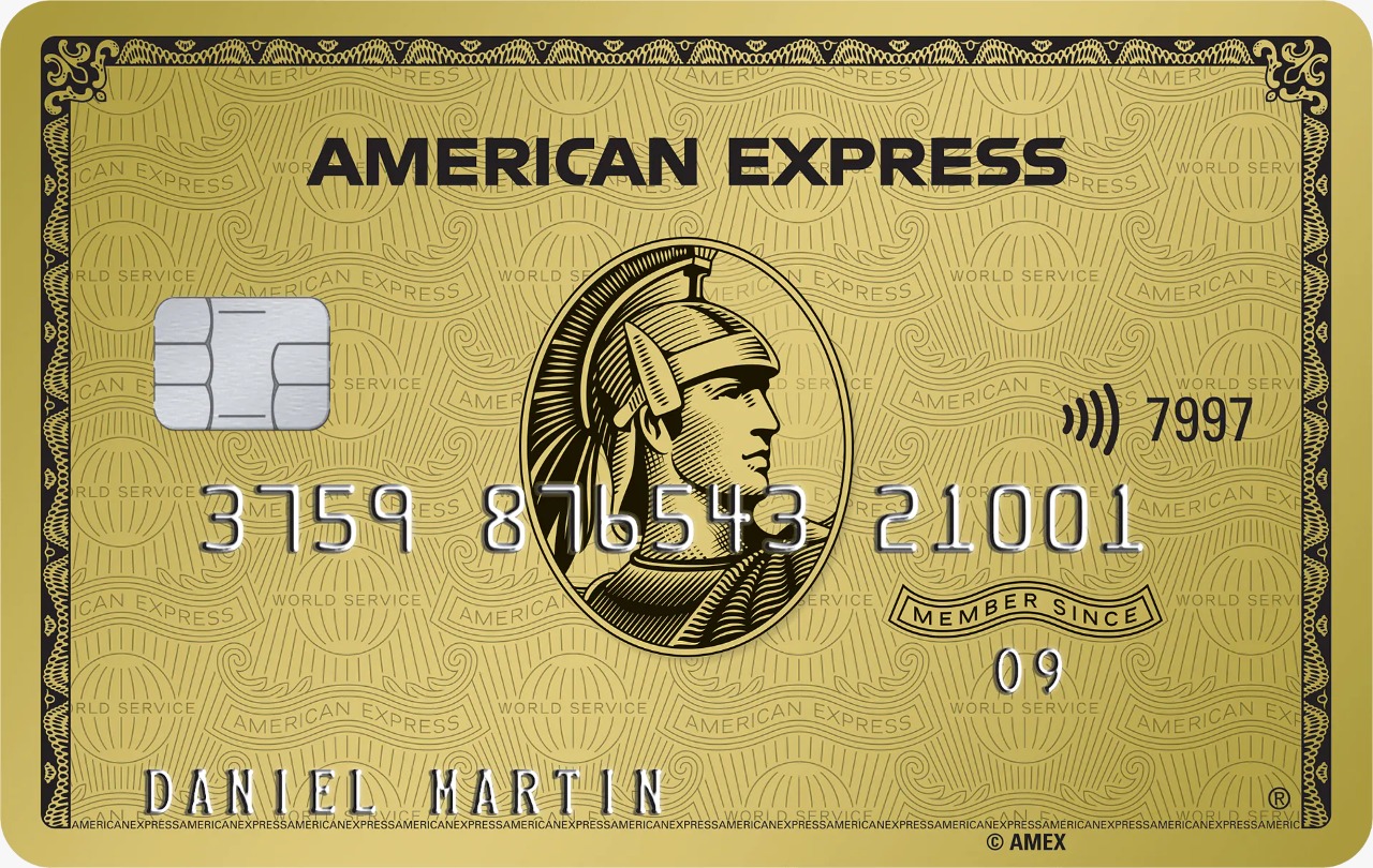 Gold card American Express