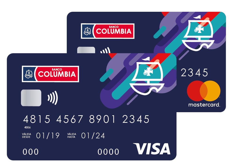 Tarjeta de crédito del Banco Columbia
