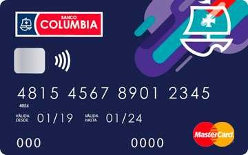 Tarjeta de crédito del Banco Columbia