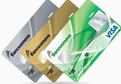 Tarjeta de crédito Visa Bancoomeva