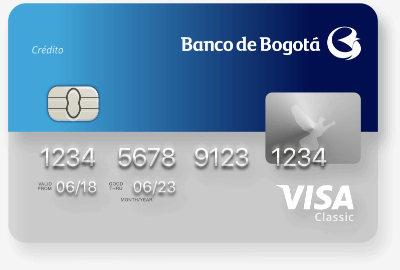 Tarjeta de crédito Digital del Banco Bogotá