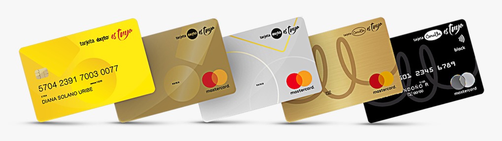 Tarjeta de crédito Éxito Gold