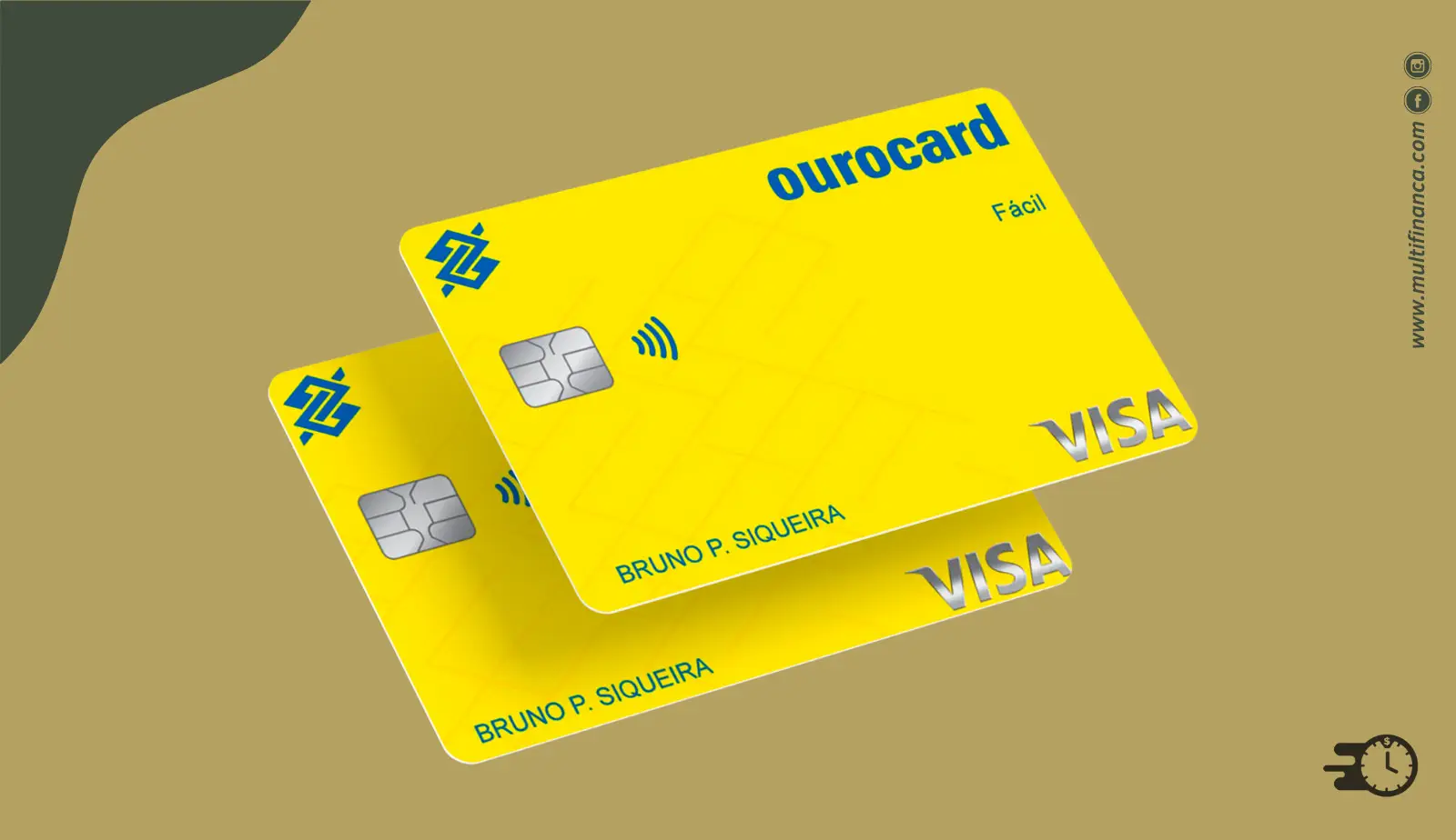 Cartão de crédito Ourocard Fácil