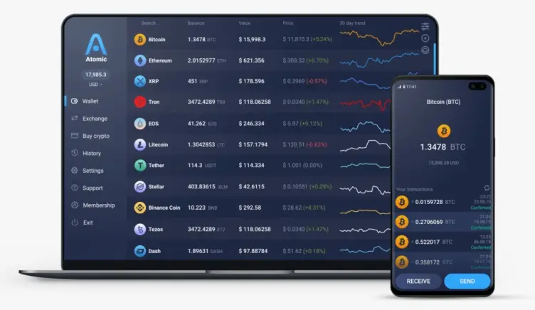 carteiras de criptomoedas