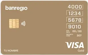 Tarjeta de Crédito Gold de Banregio