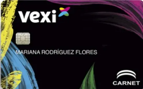 tarjeta de crédito vexi