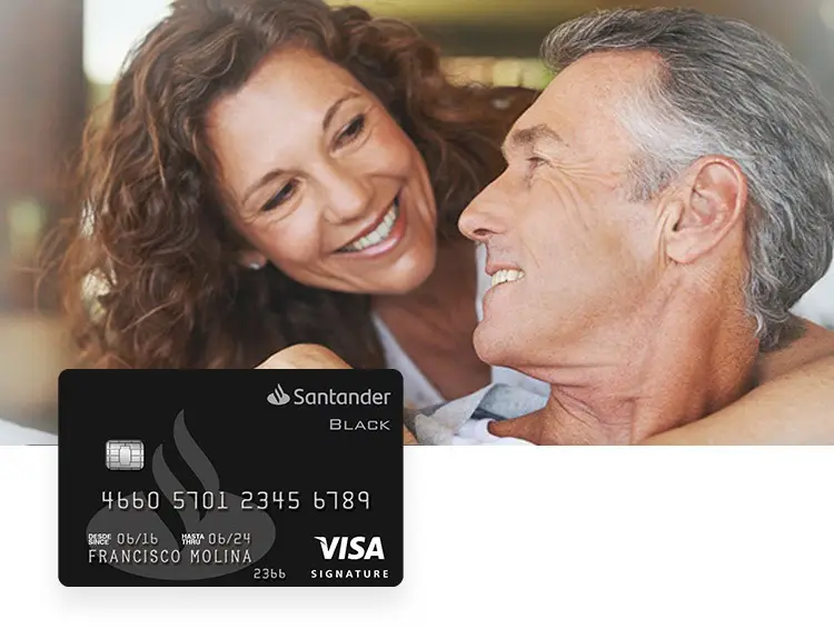 Tarjeta Santander Visa Black