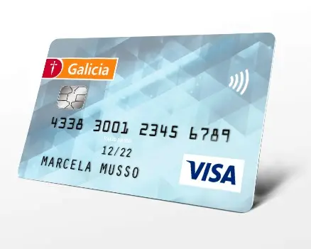 Tarjeta de crédito Galícia Visa Internacional
