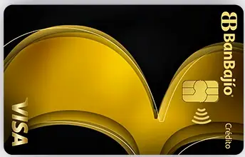 Tarjeta de crédito Visa Oro Internacional BanBajío